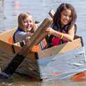 GHC partners with Floyd County Schools to host second annual cardboard boat challenge